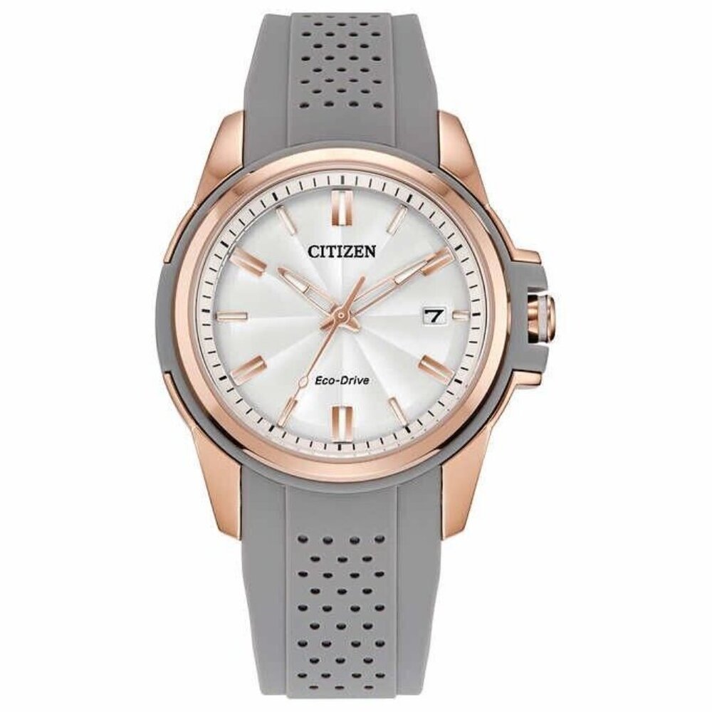 Citizen FE6137-08A Weekender Pink Gold-Tone Stainless Steel Quartz Watch - NWT
